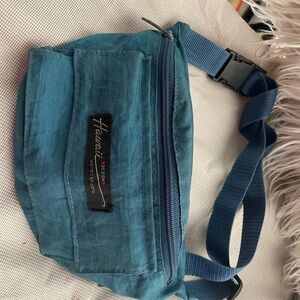 Blue Fannie pack adjustable drop